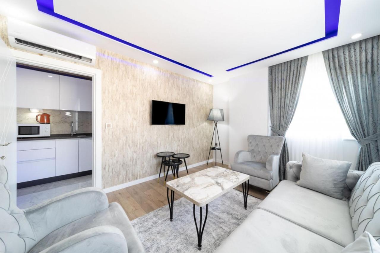 Modern And Central Duplex Apartment Near Beach In Antalya Exterior foto