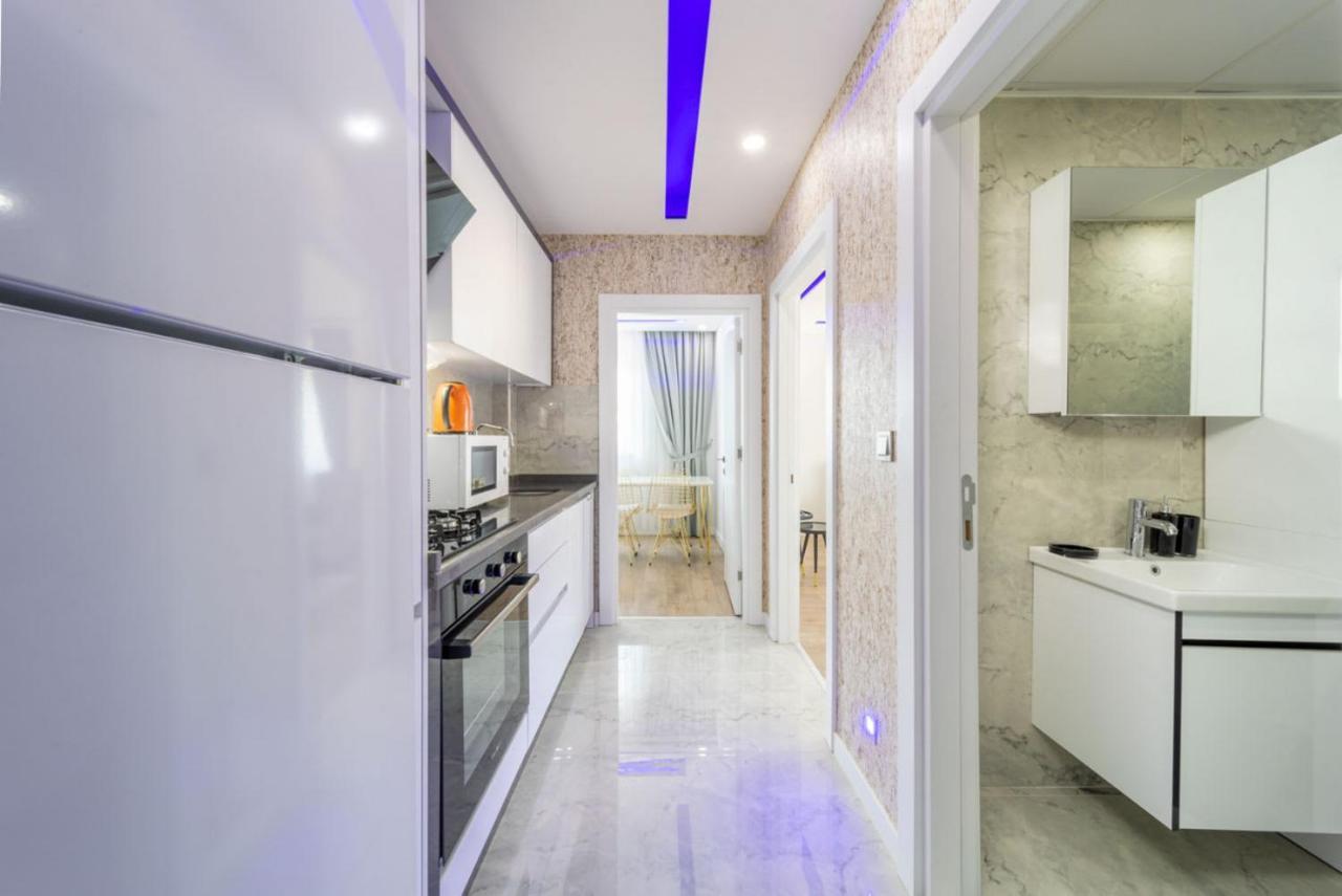 Modern And Central Duplex Apartment Near Beach In Antalya Exterior foto